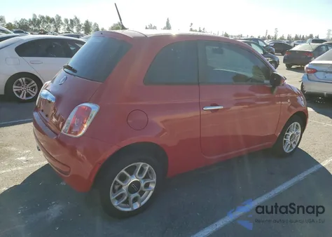 2012 Fiat 500 Pop z USA, uszkodzony, nr VIN 3C3CFFAR1CT260477